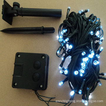 Christmas 100 Bulbs Solar LED String Light with 12V Input Voltage